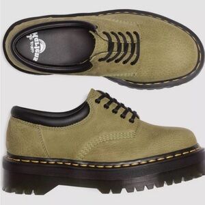 Dr. Martens olive green and Black Women's Shoes